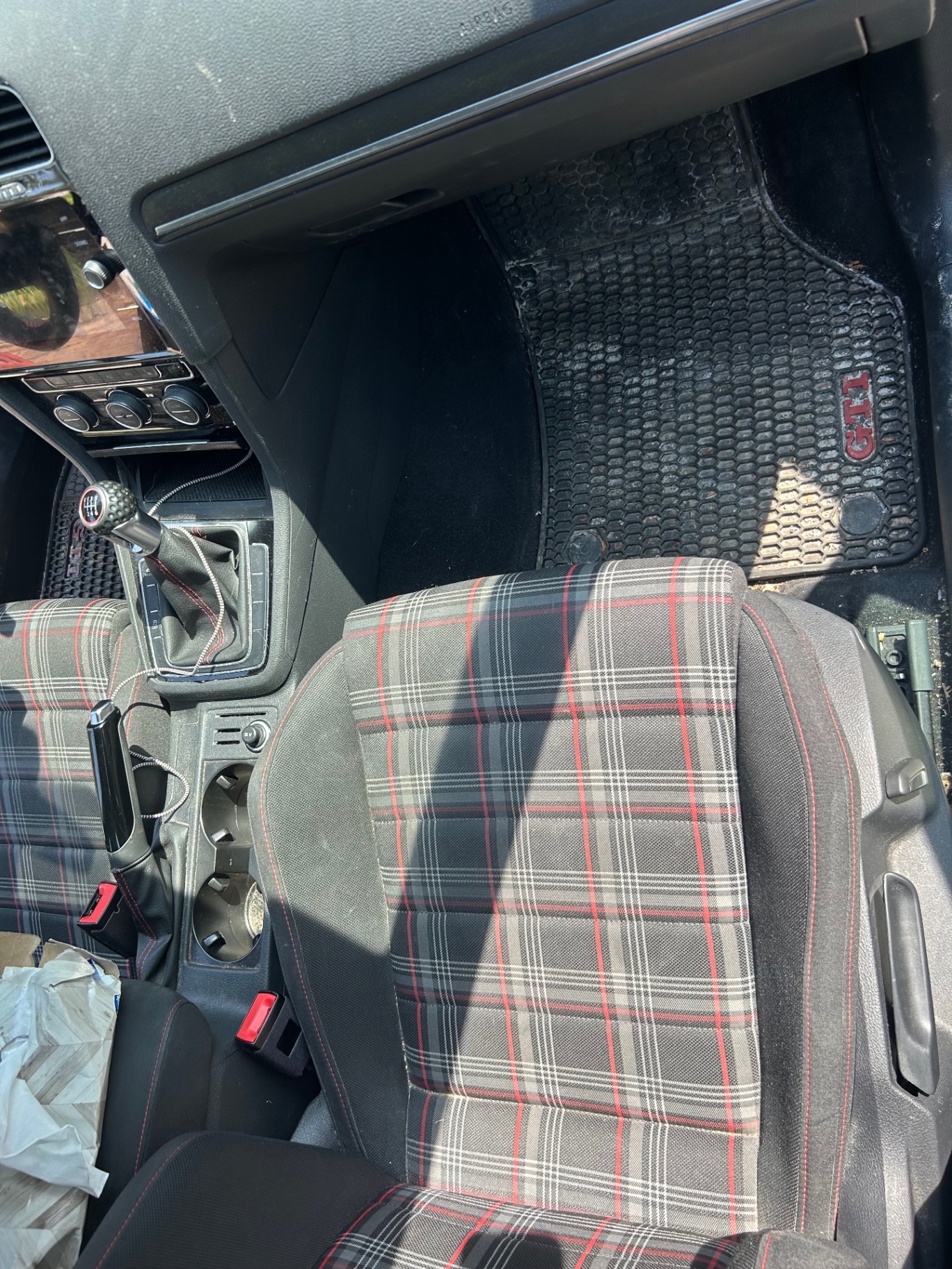 Passenger Side before detailing